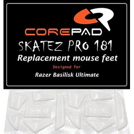 Corepad Skatez PRO 181 Replacement Mouse Feet for Razer Basilisk Ultimate