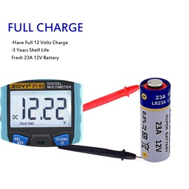 MJKAA 23A 12V Alkaline Battery (10-Count) – Long-Lasting Power for Key Fobs, Toys, Electronics & More