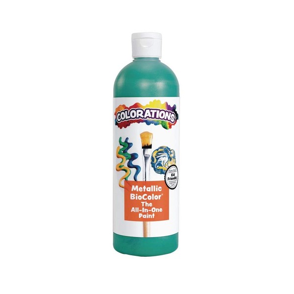 Metallic Green BioColor Paint - 16 oz.