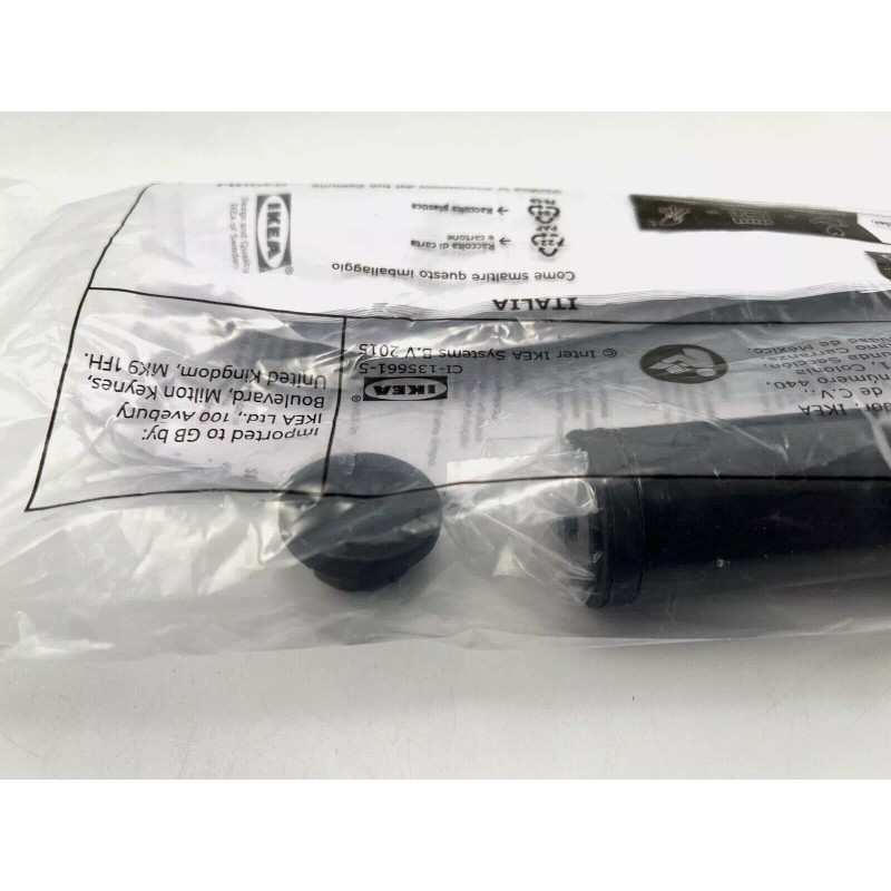 Ikea SULTAN 459.320.80 Support Leg Mattress Base Steel Black -