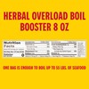 Louisiana Fish Fry, Herbal Overload Boil Booster, 8 oz (Pack