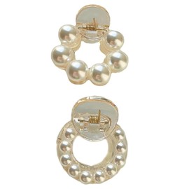 Hair Ornament, Hair Clip, Pearl, Simple, Hair Accessory, Popular, Korean Style, Clip, Large, Stylish, Gift, Women's