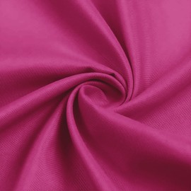 Yorkshire Bedding 25 Cm Fitted Bed Sheets - Super Soft Deep Fitted Sheet Brushed Microfibre Anti Wrinkle Bedsheet Breathable & Fade Resistant (Hot Pink, Double)