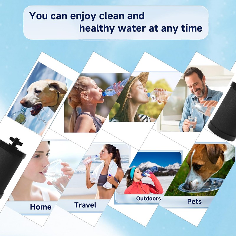 2387 Filter Replacement,Compatible with Alexapure Pro Water Filtration System,Capacity 5,000