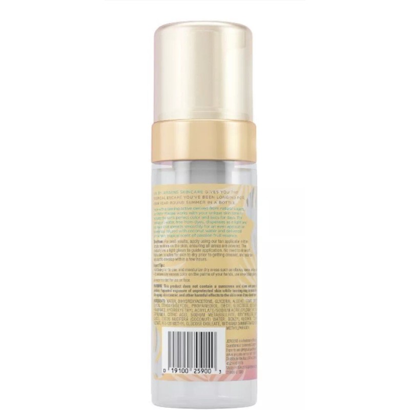SOL Jergens Deep Water Mousse Self Tanner Tanning Water Foam