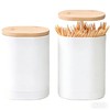 kasanidika 2pcs Toothpick Case Toothpick Holder Toothpick Holder Cotton Swab