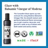 CARANDINI Glaze with Balsamic Vinegar of Modena –– Non-GMO, Vegan,