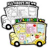 All About Me Student Posters- 40Pcs School Bus Read All