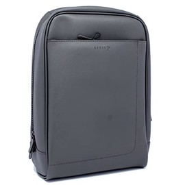 franco panini Zaino Slim, Unisex Adults’ Slim backpack, Grey, Taglia unica -