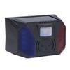 Solar Alarm Lamp IP65 Waterproof Infrared Siren Sound Light Alert