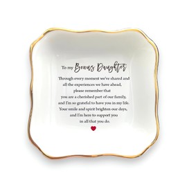Daughter In Law Gift, Ring Dish, Jewelry Dish, Bonus Daughter Gift, Daughter In Law Present, Daughter In Law Birthday Gift, Daughter Appreciation, Future Daughter Wedding Gift From Mother In Law