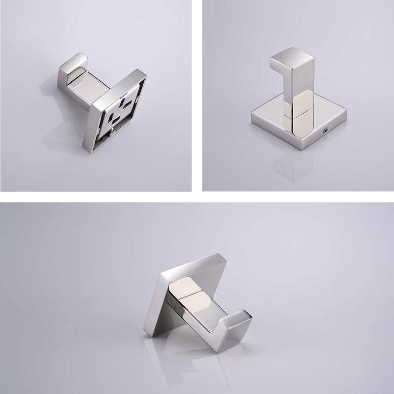 Aothpher Towel Hooks Pack of 2 SUS304 Stainless Steel Bathrobe