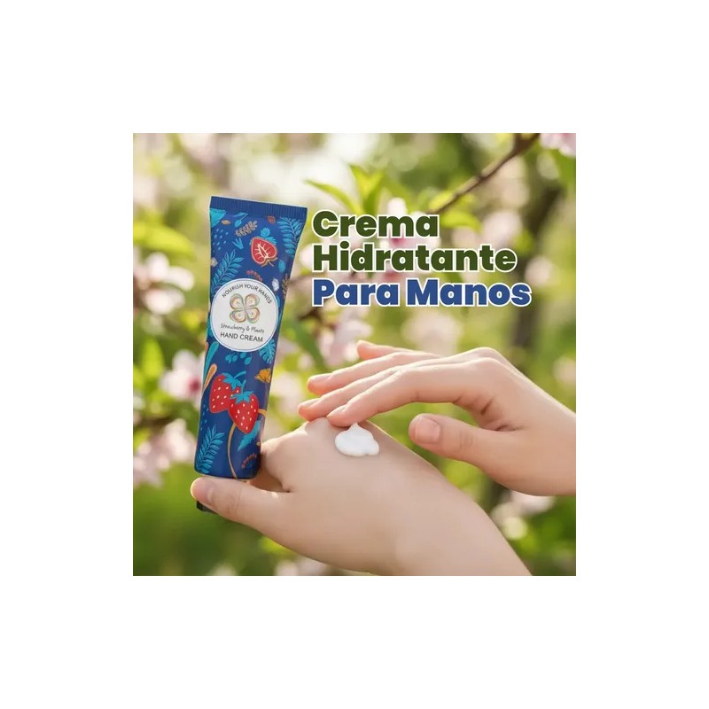Crema Hidratante Para Manos Reparadora Extractos Naturales