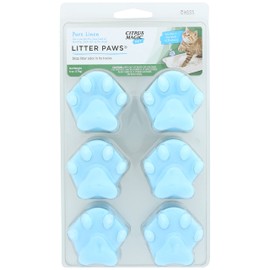Citrus Magic Pet Odor Eliminator Litter Paws, Fresh Linen, 6-Count