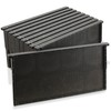 Honey Keeper 9" Black Plastic Beeswax Coated Bee Frame and
