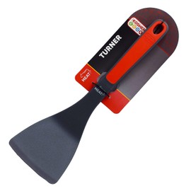 Meat Red Turner Spatula - Heavy Duty Silicone Kitchen Utensil for Cooking and Baking - Ergonomic Handle and Comfortable Grip - Color Coded Kitchen Tools by The Kosher Cook