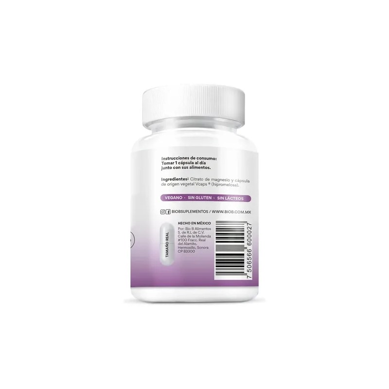 Bio Magnesio Cápsulas Veganas