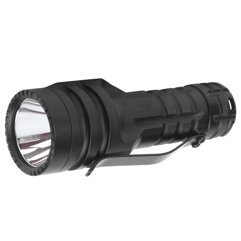 Rechargeable Flashlights Long Illuminating Distance 5 Level Adjustable DualSwitch USB
