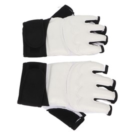 Professional Adult Kid Breathable Punch Bag Training Kickboxing Gloves,Taekwondo Sparring Gloves (L)