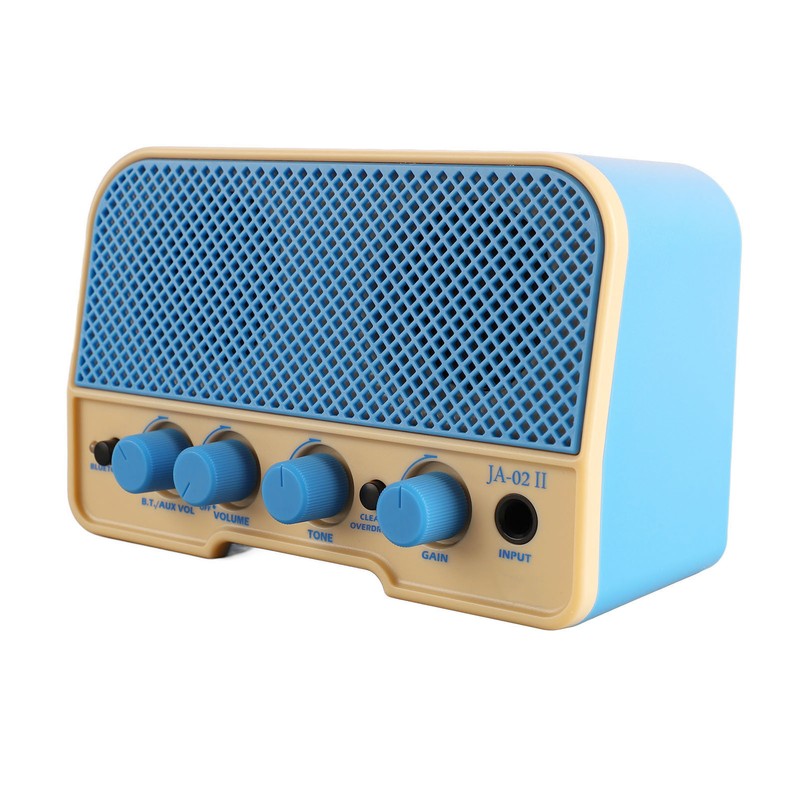 Electric Guitar Amplifier Clean Overdrive Dual Channels AUX Bluetooth for