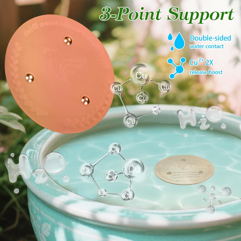 Bird Bath Copper Disk – 1mm Thick 99.9% Pure Copper