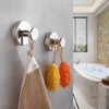 jwflck Suction Hooks - Shower Suction Cup Hooks, No-Drill Waterproof