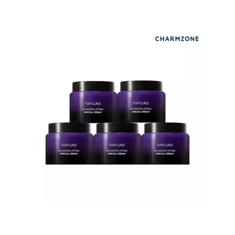 Chamzone 참존 탑클래스 8세대 어드밴스드 리프팅 스페셜크림 100ml (수분/젤크림) 5개