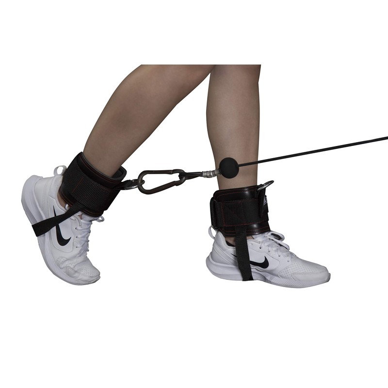 FELTER FITNESS Grilletes Para Tobillo Gym Con Talonera, Correas Tobillo