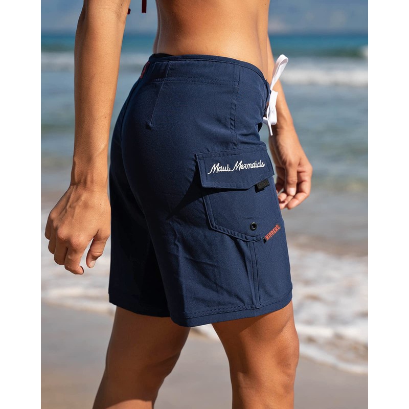 Maui Rippers Pantalones cortos de natación elásticos en 4 direcciones