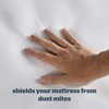 Silentnight Waterproof Mattress Protector – Deep 30cm Fitted Skirt and