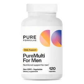 Pureformulas Puremulti Multivitamínico Para Hombres 120ct