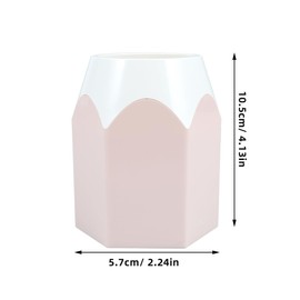 HOODANCOS 2 Pcs Pencil Organizer Office Accessories Makeup Brush Pen Holder Pen Case Pen Case Display Board Office Pen Holder Pink