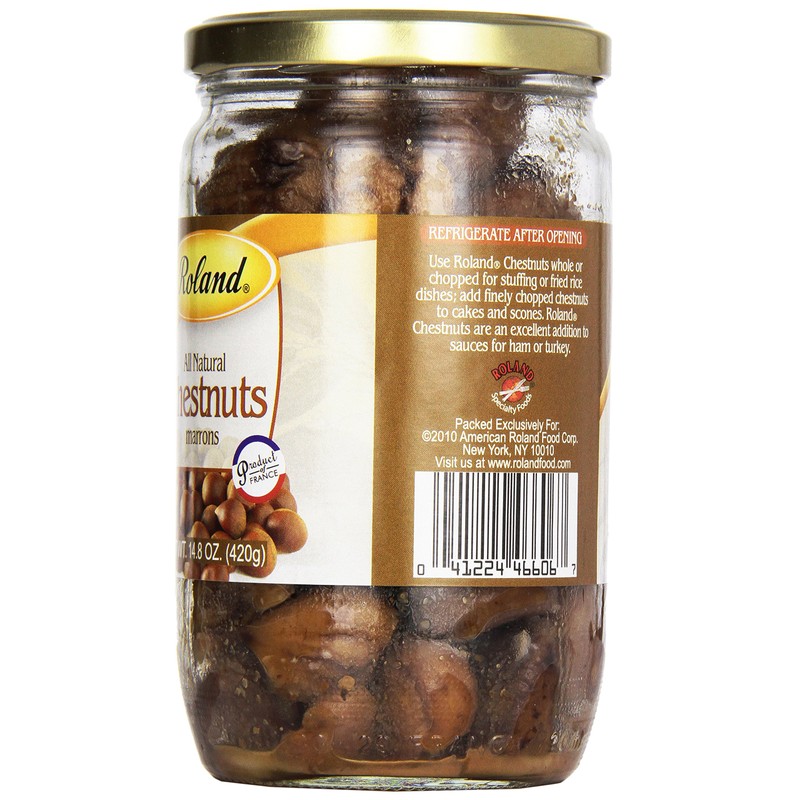 Roland Chestnut Whole Natural Jar, 14.8 oz