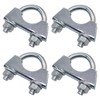 SKIR'CO (Pack of 4) Pipe Clamps for 28mm Diameter Pipe