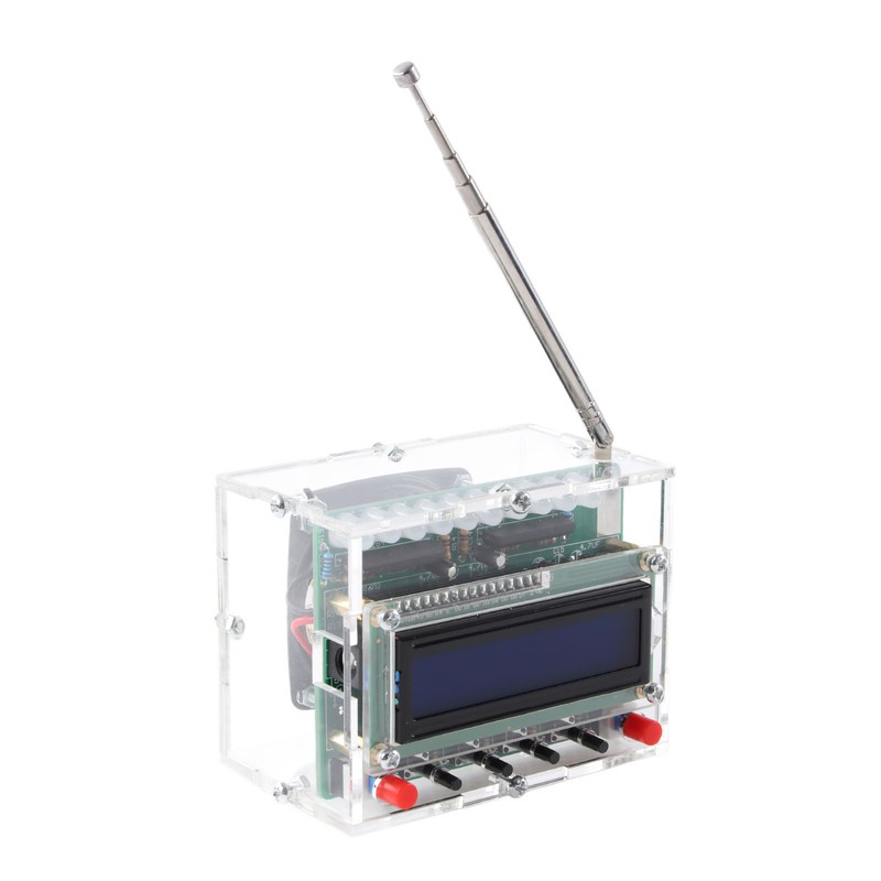 DIY FM Radio 87 To 108MHz LCD Display Digital Radio