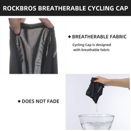 ROCKBROS Balaclava Breathable UPF 50+ for Summer Cycling Motorcycle Bandana Multifunctional Scarf Elastic Neckerchief Women Men, black