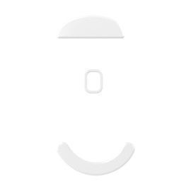 Pulsar Gaming Gears - PTFE Mouse Feet for Xlite V1, V2 Wireless Mice Premium Skate 0.8mm (Original, White)