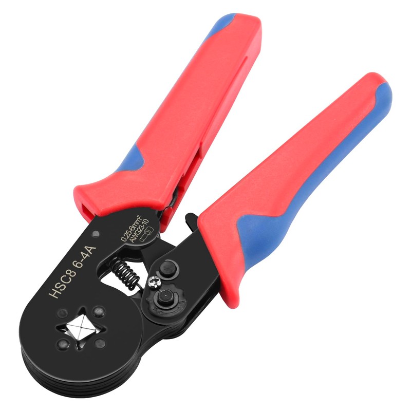Heschen Crimper Plier, HSC8 6-4A, Mini Self-adjustable Crimping Tools, Use