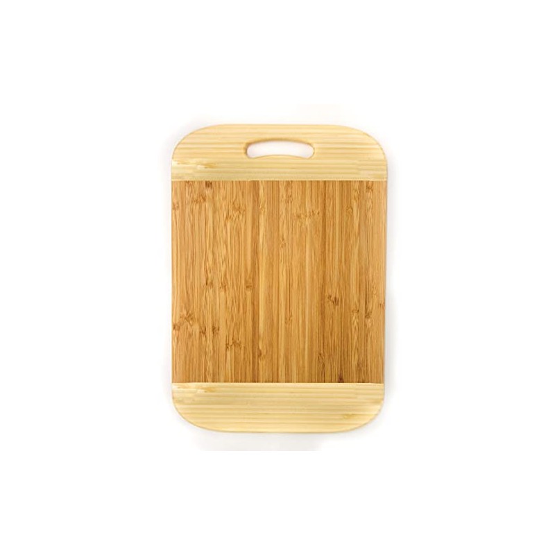 BergHOFF Essentials Natural Bamboo Handled Cutlery Cutting Board 14" Rectangular
