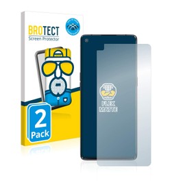 brotect 3D Curved Screen Protector Matte compatible with Oppo Find X2 Neo (2 Pack) - Full Screen Coverage