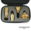 Drehmeister LPG Adaptor Set W21.8 - Tank Adapter with Case