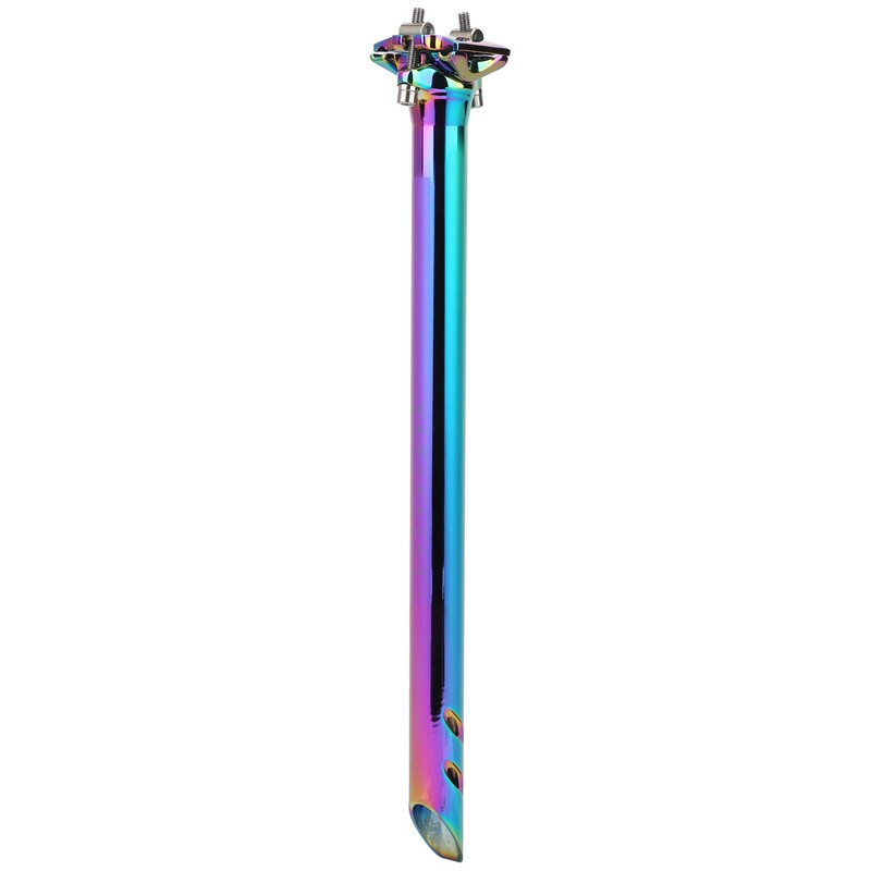 400MM CNC Aluminum Alloy Bicycle Seatpost Adjustable Mountain Bike Saddle