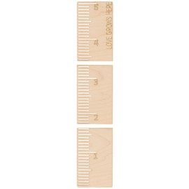 Wood Growth Chart for Wall 5 feet, Pack of 1 Height Chart for Kids, Wall Ruler for Nursery Decor & Preschool Classrooms, by Woodpeckers