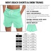 vxsvxm Quick Dry Beach Shorts Swim Trunks with Mesh Lining