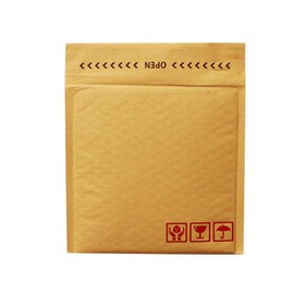 Cardboard One Bubble Mailers CD Size (Pack of 50)