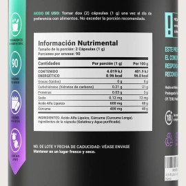 Suplemento Alimenticio Alpha Lipoic Acid 90g Life Sabor