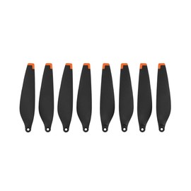 CELLONIC 8x Replacement for DJI Mini 3 Pro Propellers - Stealth Low Noise Reducing Drone Rotor Blades Prop Wing Spares Accessories Set + Screws & Screwdriver - Black/Orange