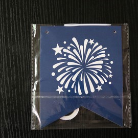 tieedhfu Show Love for Country with Festive Patriotic Bunting Plastic Wedding and Decoration Events 4Th of July Decorations Party