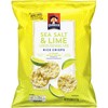 Quaker Rice Crisps, Sea Salt & Lime, 6.06 oz Bag,