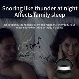 Parche Antirronquidos,Accesorios Inteligentes Para Dispositivos Antironquidos,Portátil Dispositivo Antironquidos Eléctrico,Dispositivo Magnético para Aliviar el Sueño Ajuste de 3 Velocidades,Respira Fácilmente(20 * Parches)